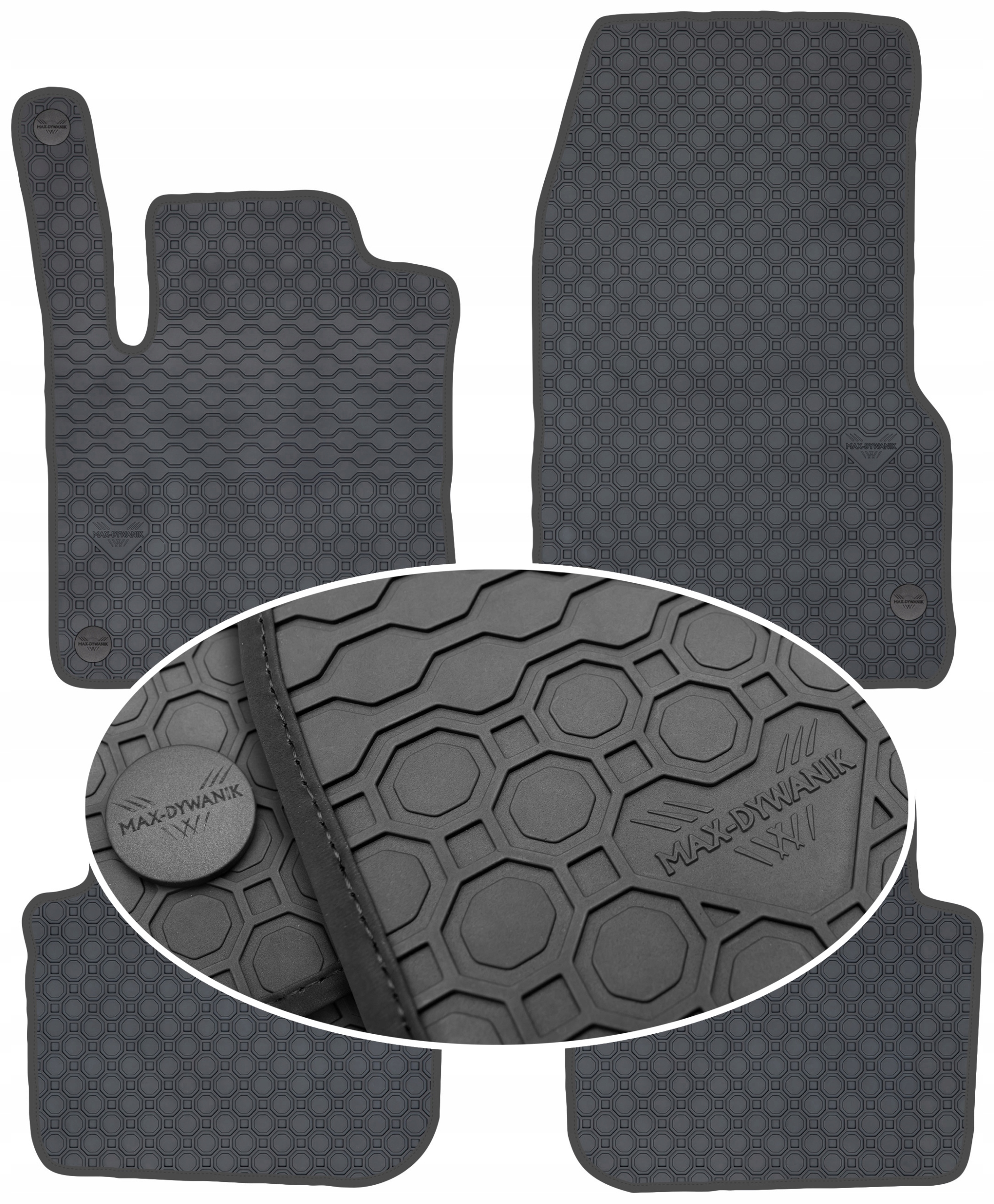 Килимки Max-Килимок резинові 107409600000 4 el.