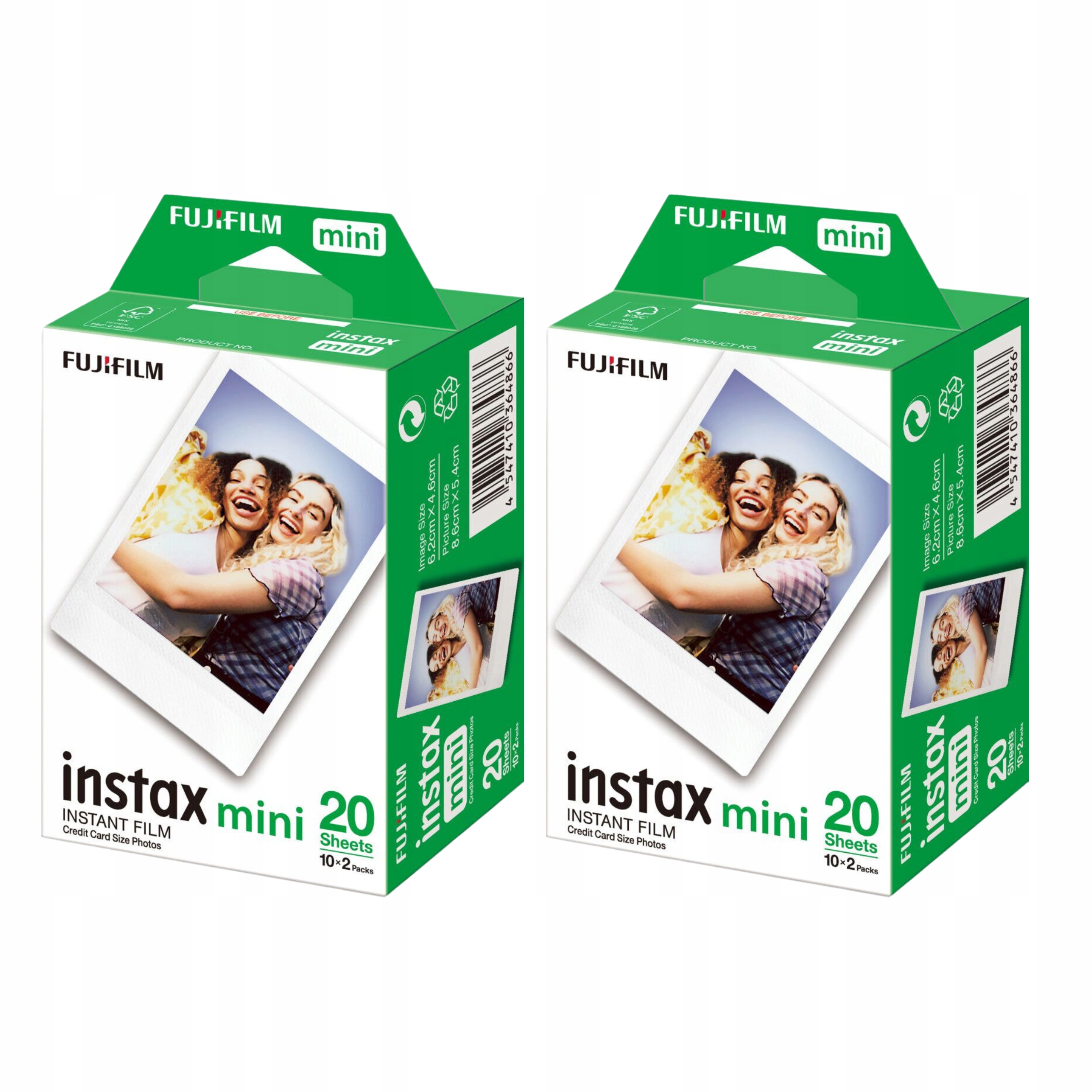 Náplně pro instax mini 12 11 9 fujifilm fotoaparát fotografie 40 fotografií film