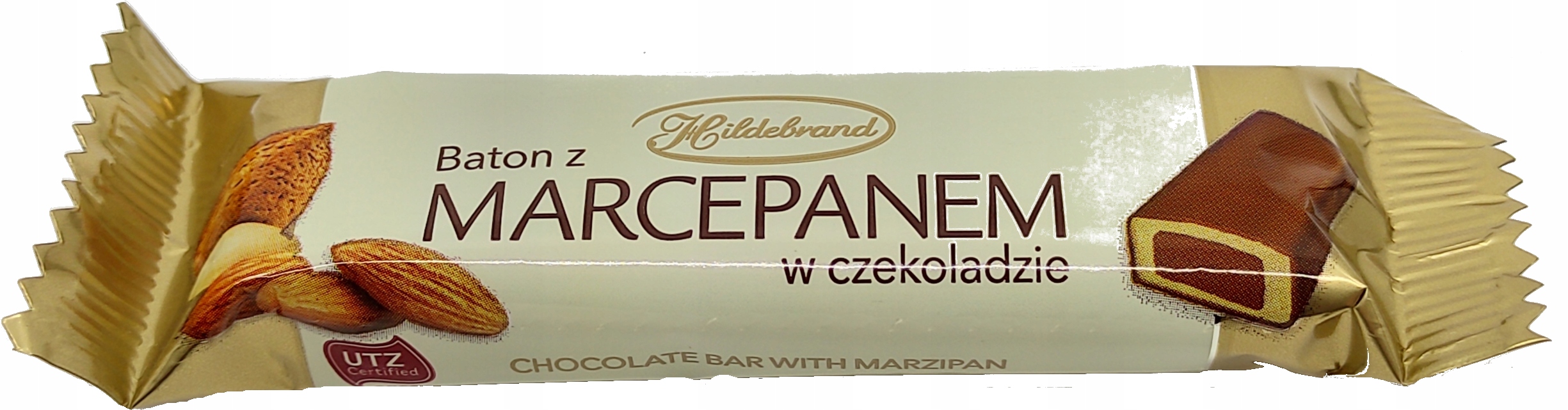 Hildebrand Tyčinka s marcipánem a mandlovou příchutí v čokoládě 50 g 35 ks