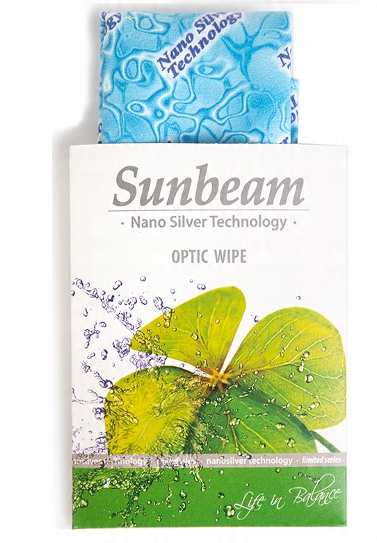 

Czyścik do okularów niebieski Sunbeam Raypath