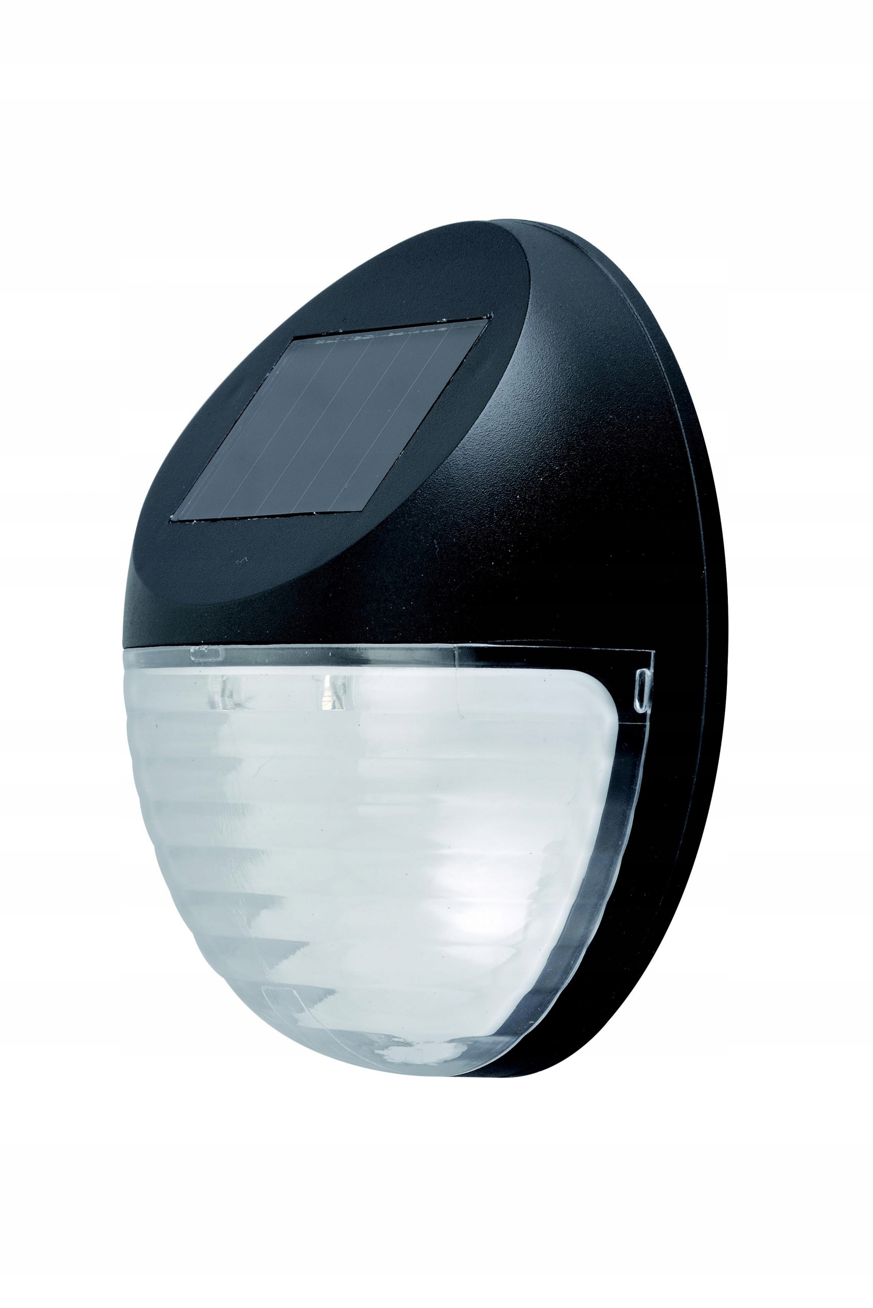 LAMPKA SOLARNA OGRODOWA LAMPA CZARNA Z PLASTIKU NA ŚCIANĘ ELEWACJĘ OGRÓD EAN (GTIN) 5900291585536