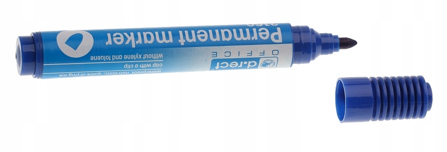 

Marker Pisak Flamaster Budowlany Biurowy Niebieski
