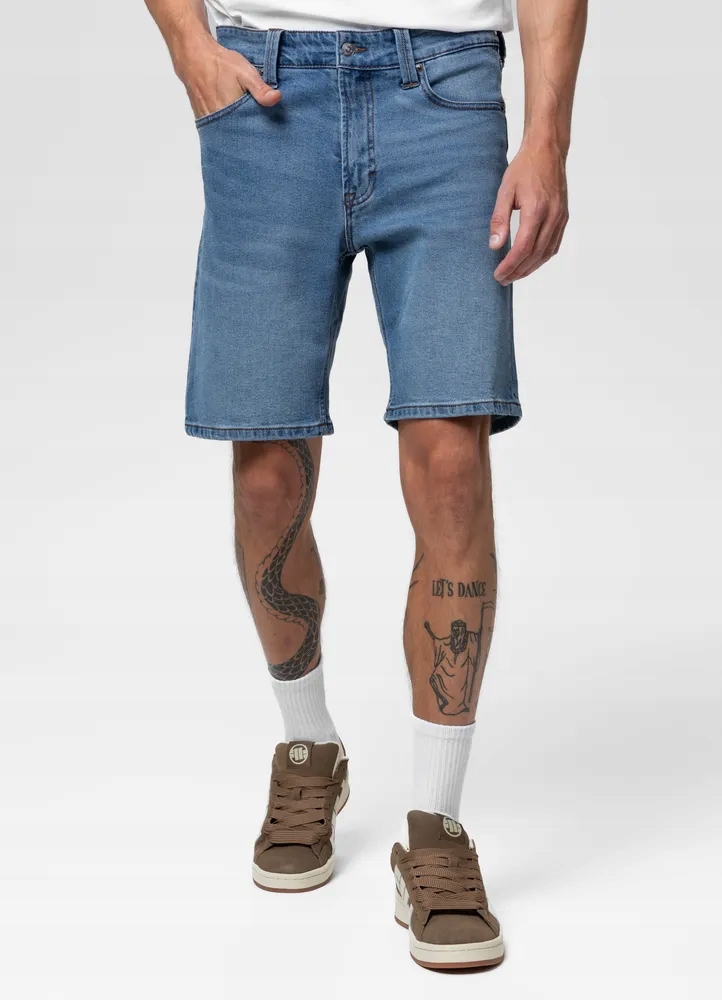 Pánské džínové šortky Pitbull Classic Wash Hornblend regular fit S