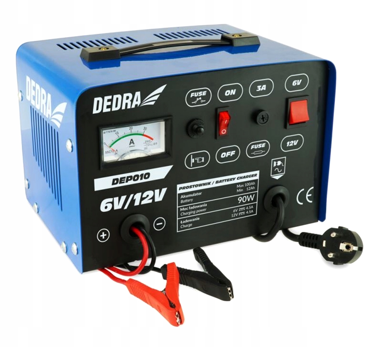 PROSTOWNIK DEDRA DEP010 6/12V 12-120AH