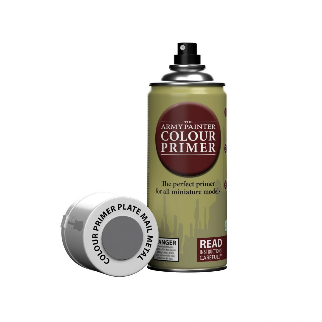 Army Painter CP3008 Plate Mail Metal Colour Primer spray 400 ml