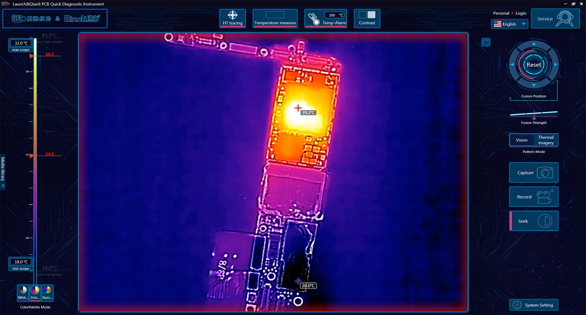 

Kamera Termowizyjna Qianli LC-IR02 Do Napraw Pcb