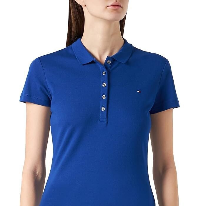 Polokošile Tommy Hilfiger bavlněné klasické modré M (nové)