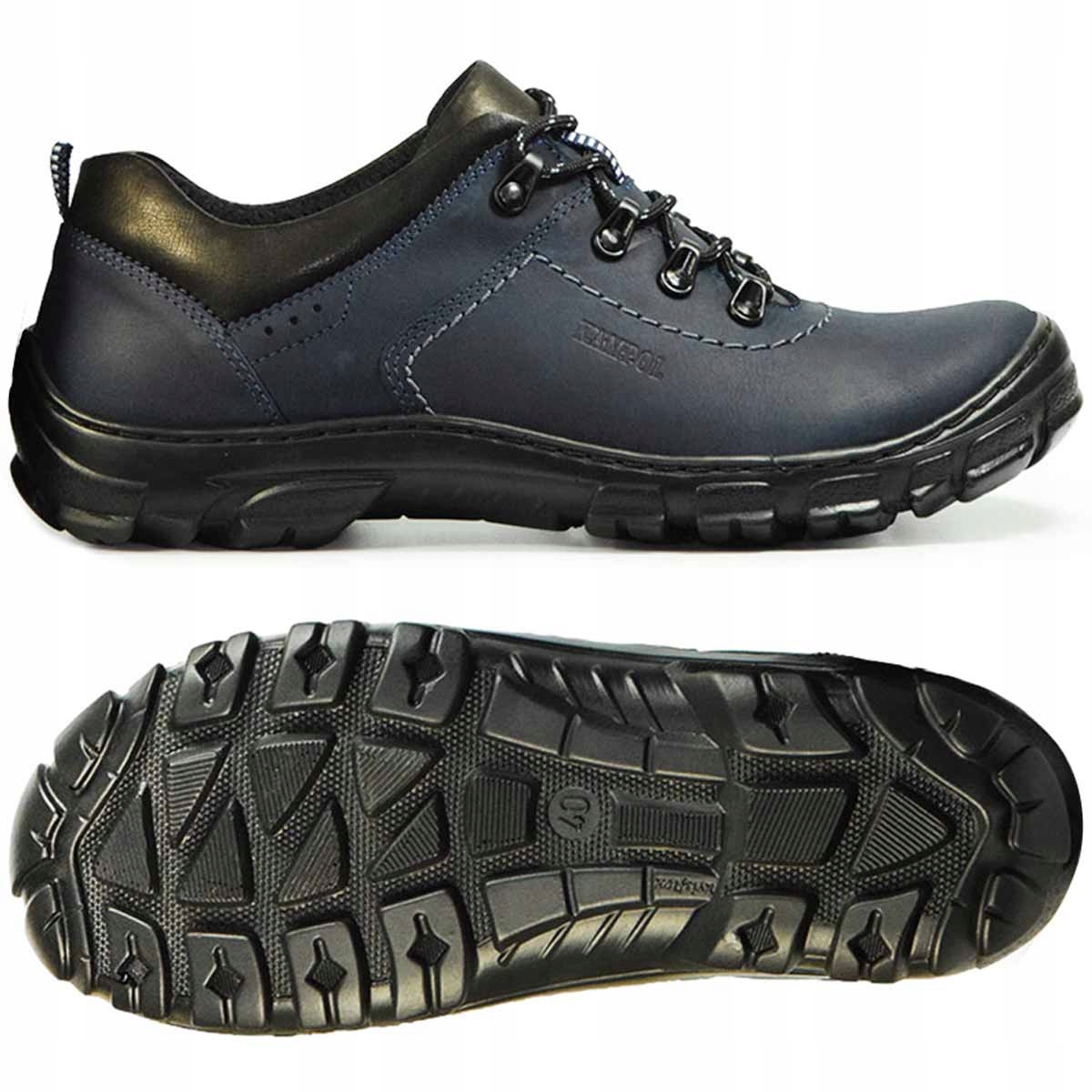 

Buty skórzane półbuty trekkingowe miejskie 42