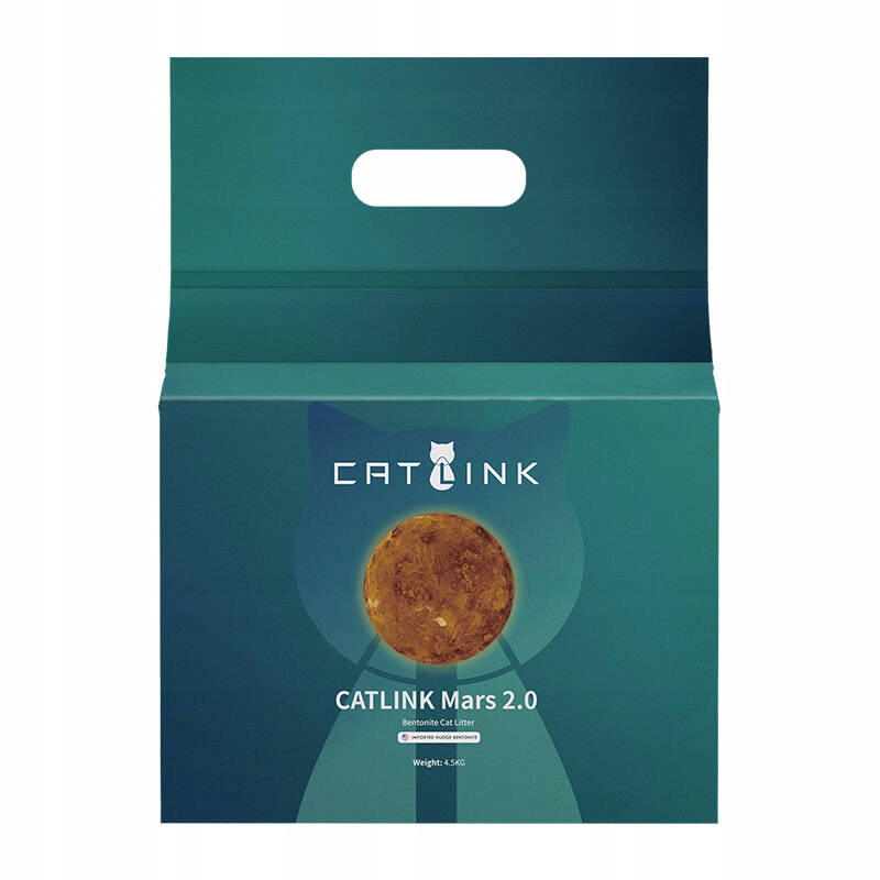 2 x Catlink Mars 2.0. Bentonitový Stelivo Pro Kočky Hypoalergenní Hrudkující