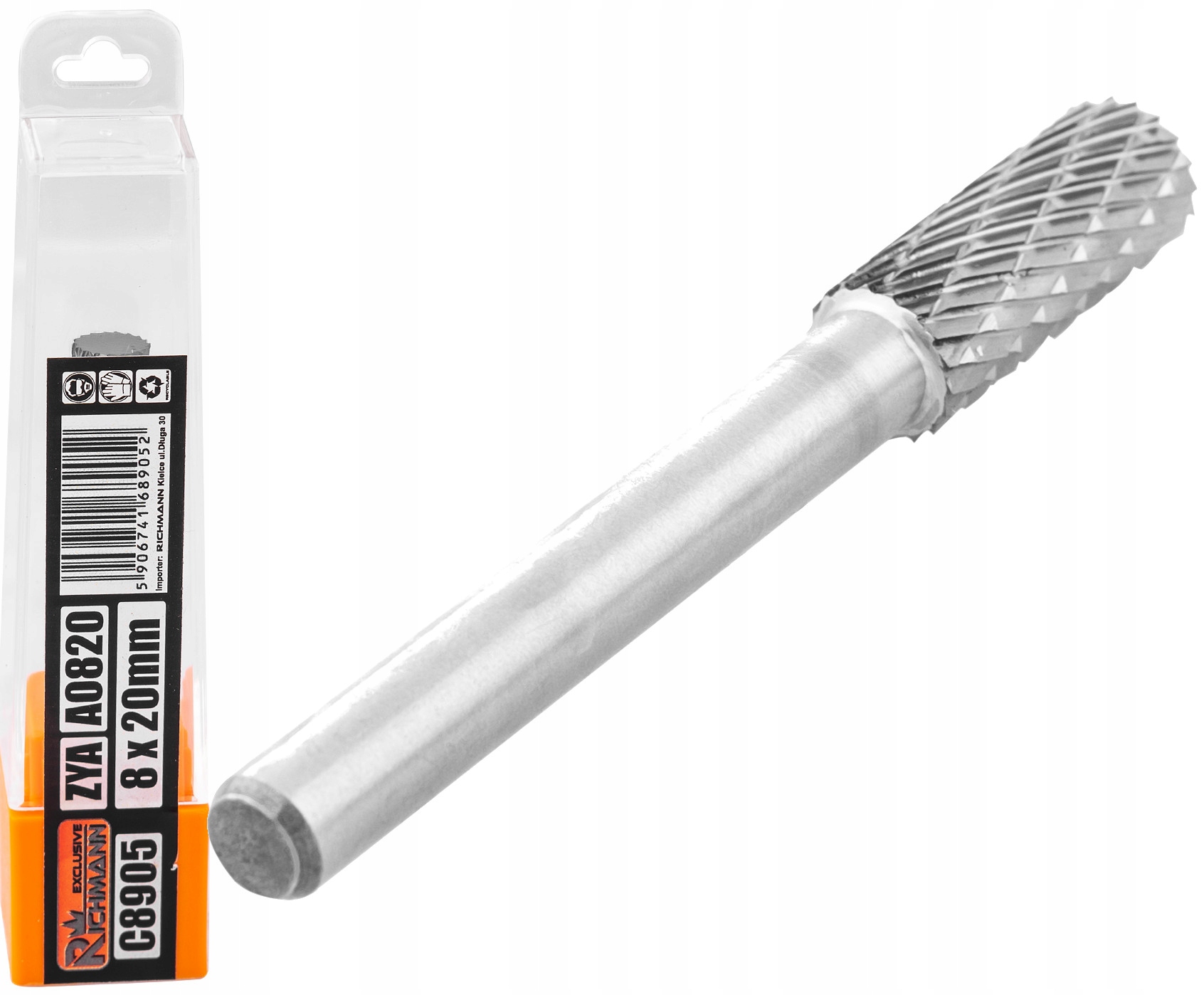

Frez Walcowy Do Metalu Zya 8x20mm A0820 Richmann