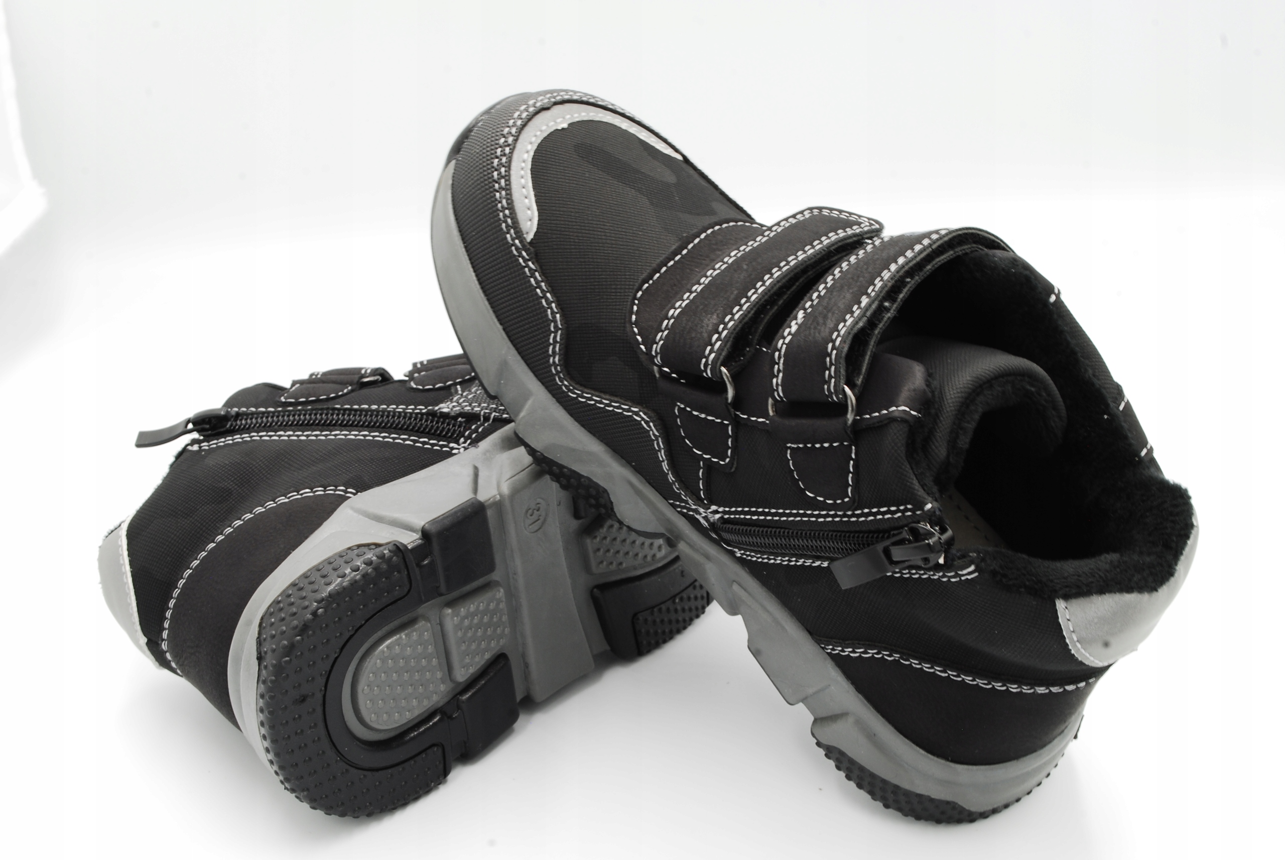 TRZEWIKI RZEP+ZAMEK CLIBEE w.skóra r.36 / 23,8cm Płeć chłopcy