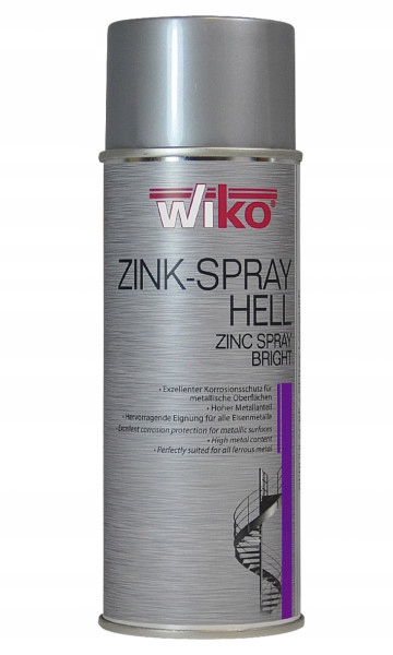 

Wiko Cynk w sprayu jasny farba cynkowa 400 ml
