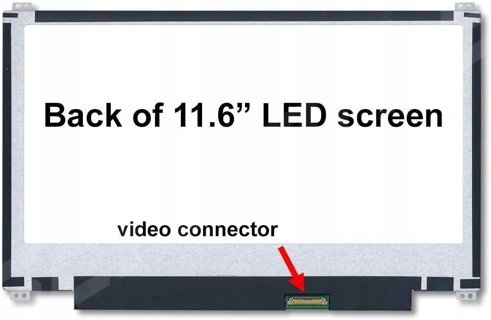 Matná Led matice Tn 11,6" 1366 x 768 Chimei N116BGE-EB2 c.1