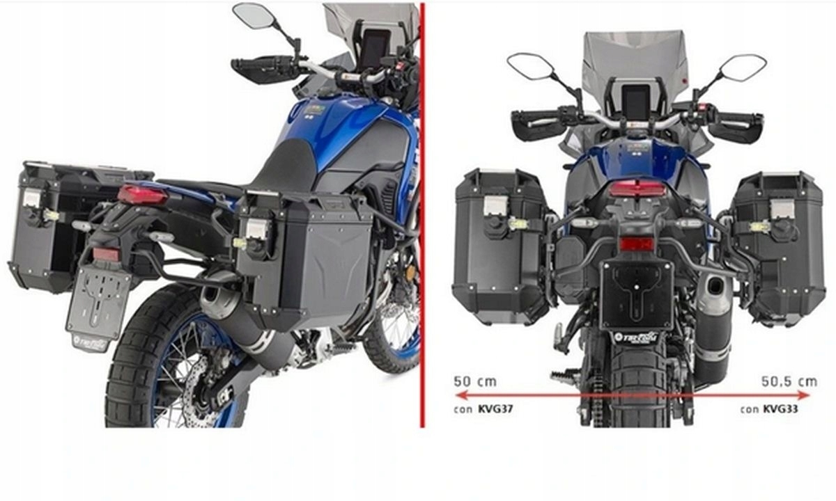 Kappa 2025/05 Rám Bočných Kufrov Monokey Cam Side Yamaha Tenere 700 '19