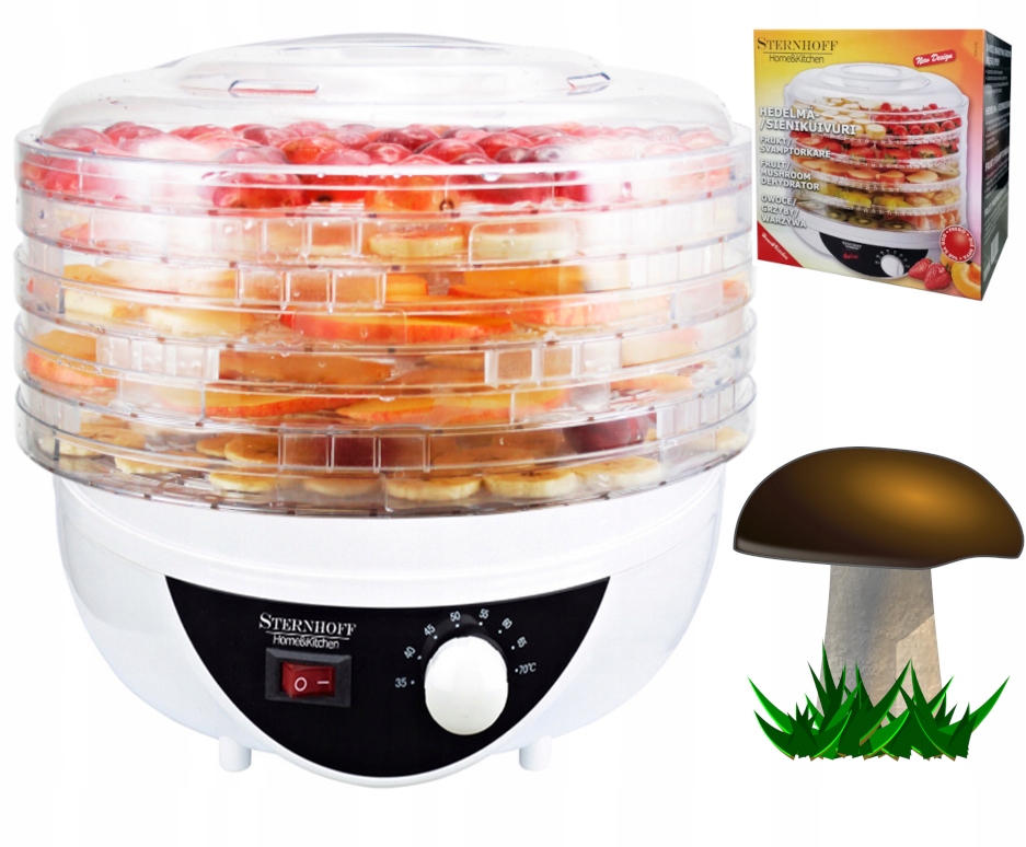 Kuchyňská Sušička Na Houby A Ovoce A Zeleniny 5 kg