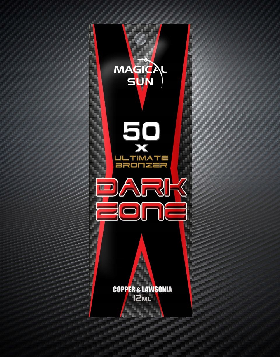 Dark Zone 50x bronzer Brązujący krem balsam do opalania 12ml Magical Sun Marka Magical Sun