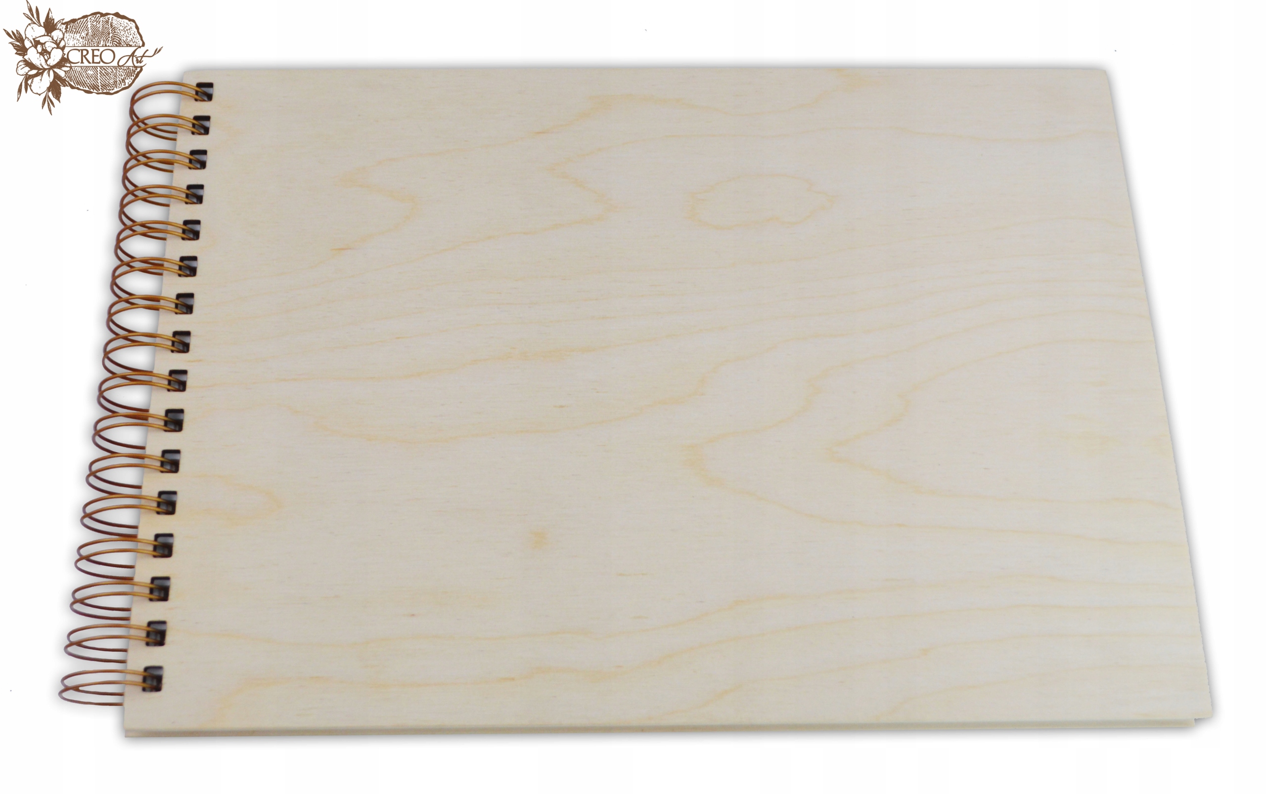 

Album drewniany na spirali- Poziom - Baza