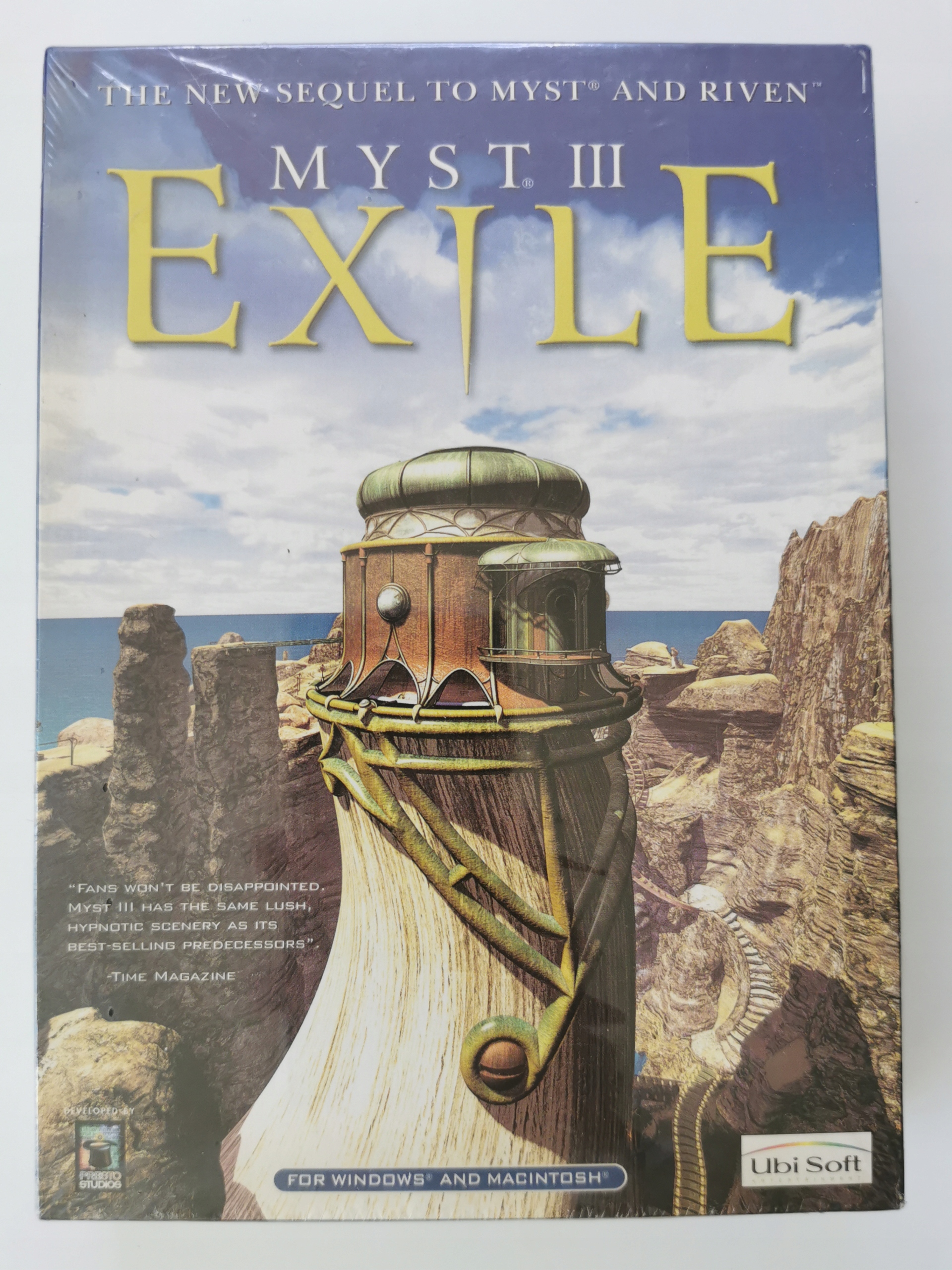 Myst III Exile Pc Mini Box fólie
