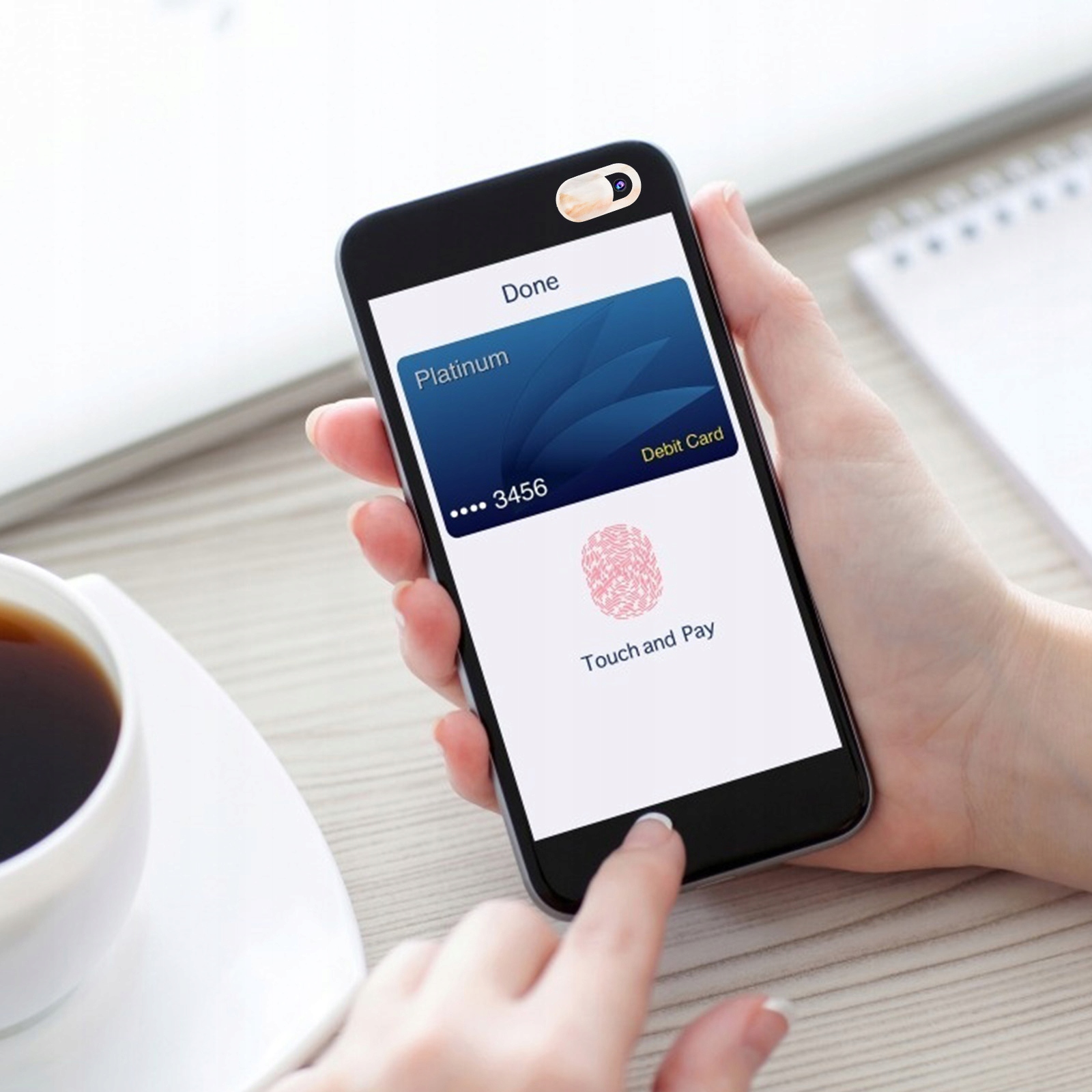 KLAPKA DO KAMERY LAPTOPOWEJ Kolor dominujący wielokolorowy