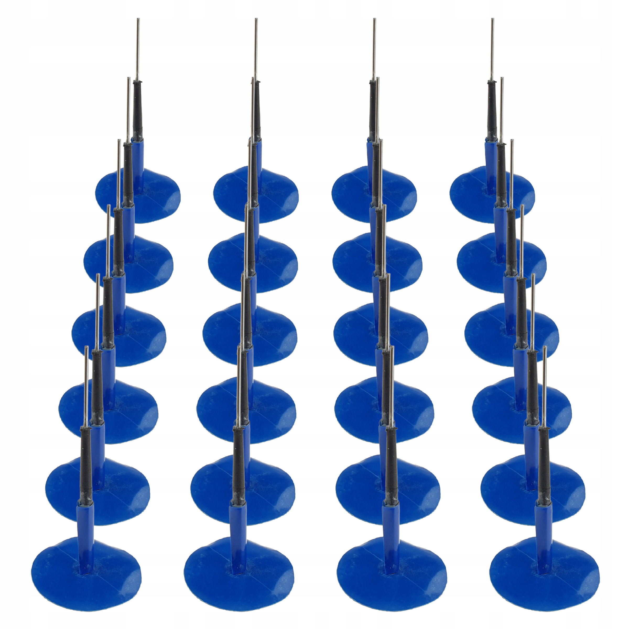 KOŁKI GRZYBKI SA4 DO NAPRAWY PRZEBITYCH OPON 4MM Z ŁATKĄ 34MM STIX 24 SZT.