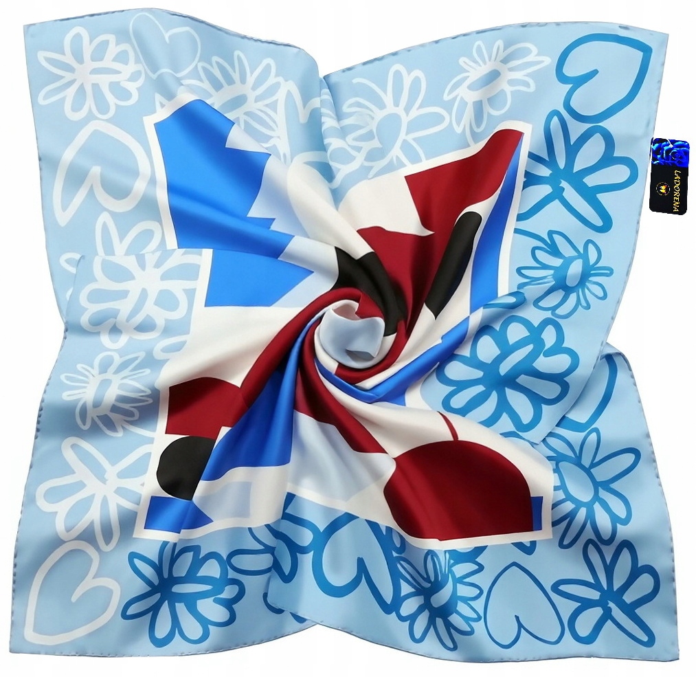 Hedvábný Šátek 100% Hedvábí Přírodní Moruše Značka Kvalita+