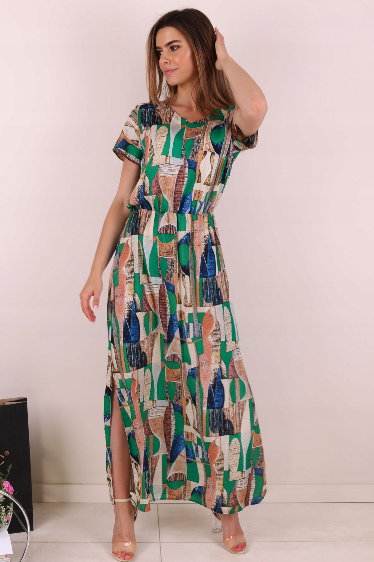 

Nieziemska Boho Maxi Polska Sukienka Producent 189