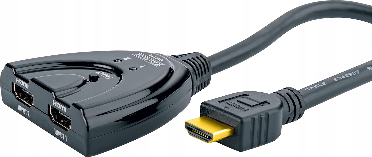 Kabel Schwaiger 531 HDMI 2xin - HDMI 1x out 0,7 m Kod producenta HDM21A
