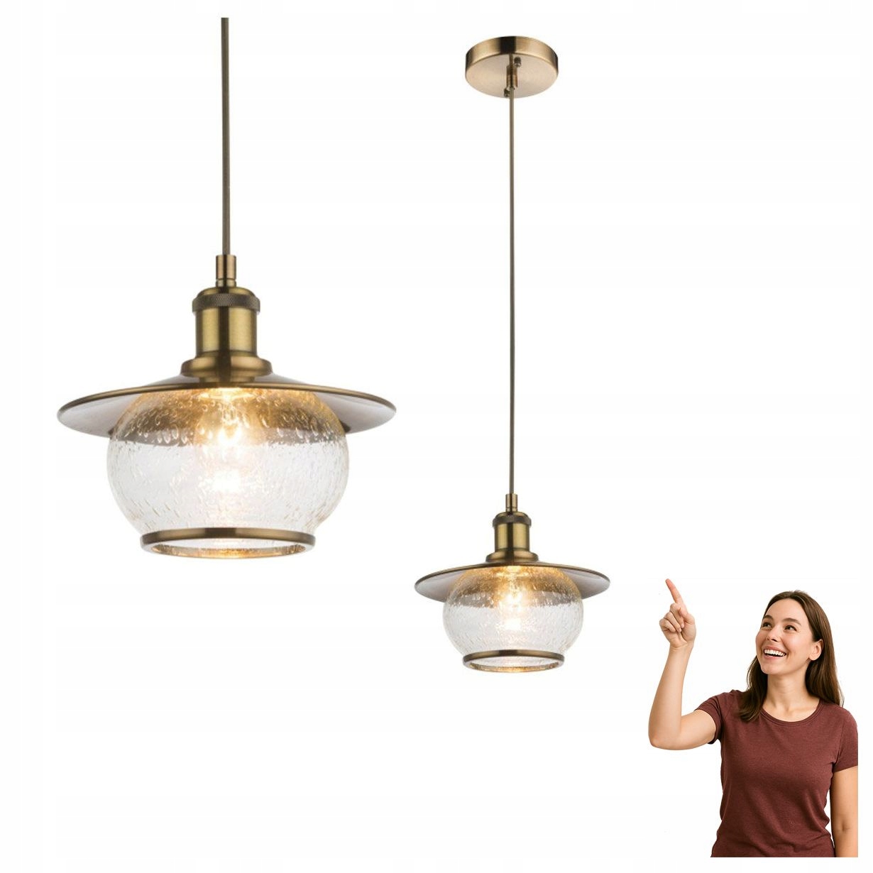 Závěsná lampa Nevis 69030 Globo