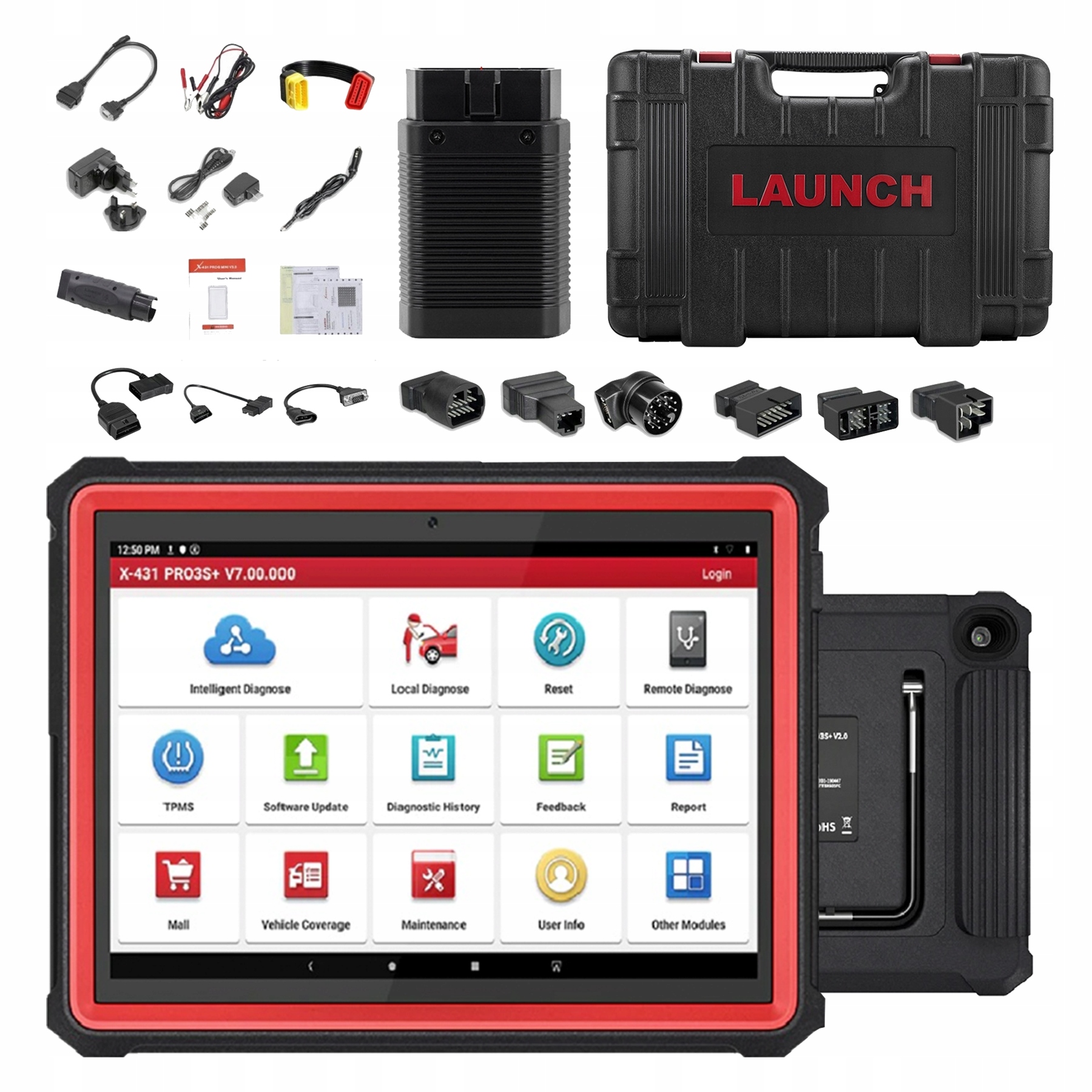 LAUNCH X431 Professional Pro3S 2024 10 cali j.PL