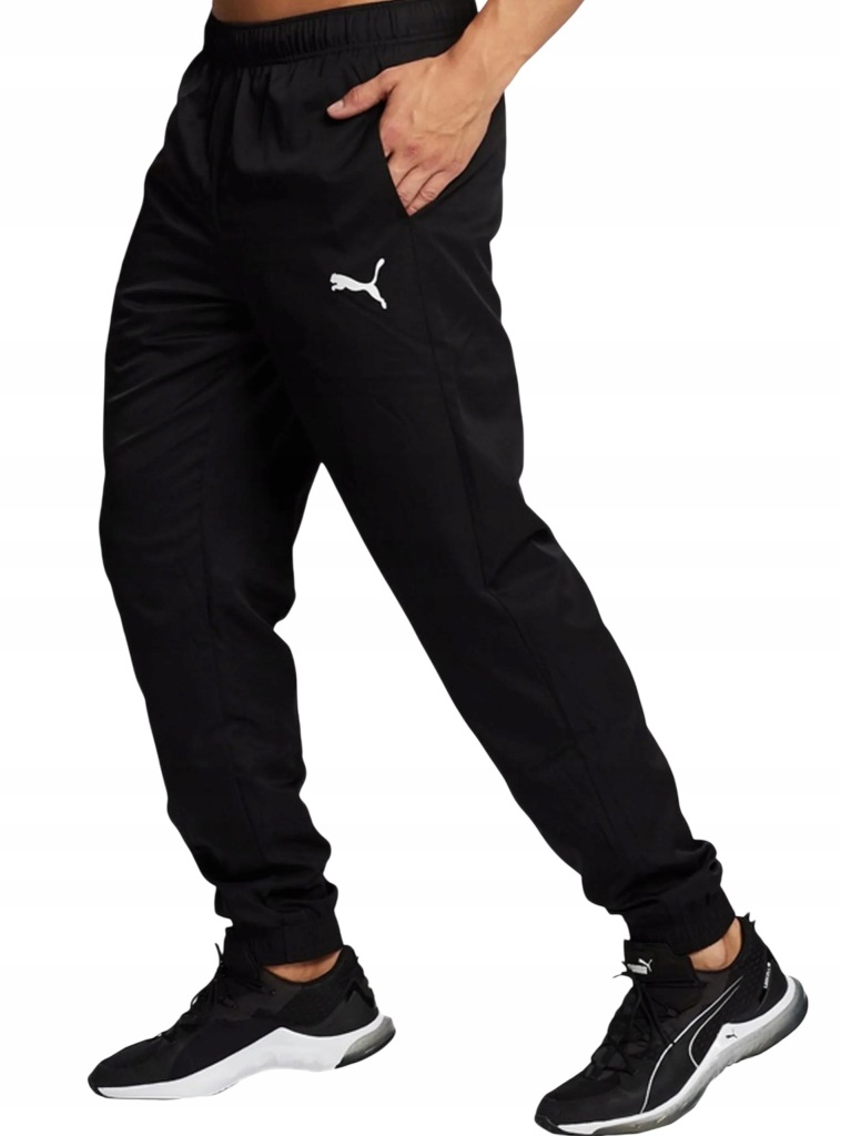 3325 Pánské Sportovní Tepláky Puma Drycell Černé S Podšívkou, Velikost L
