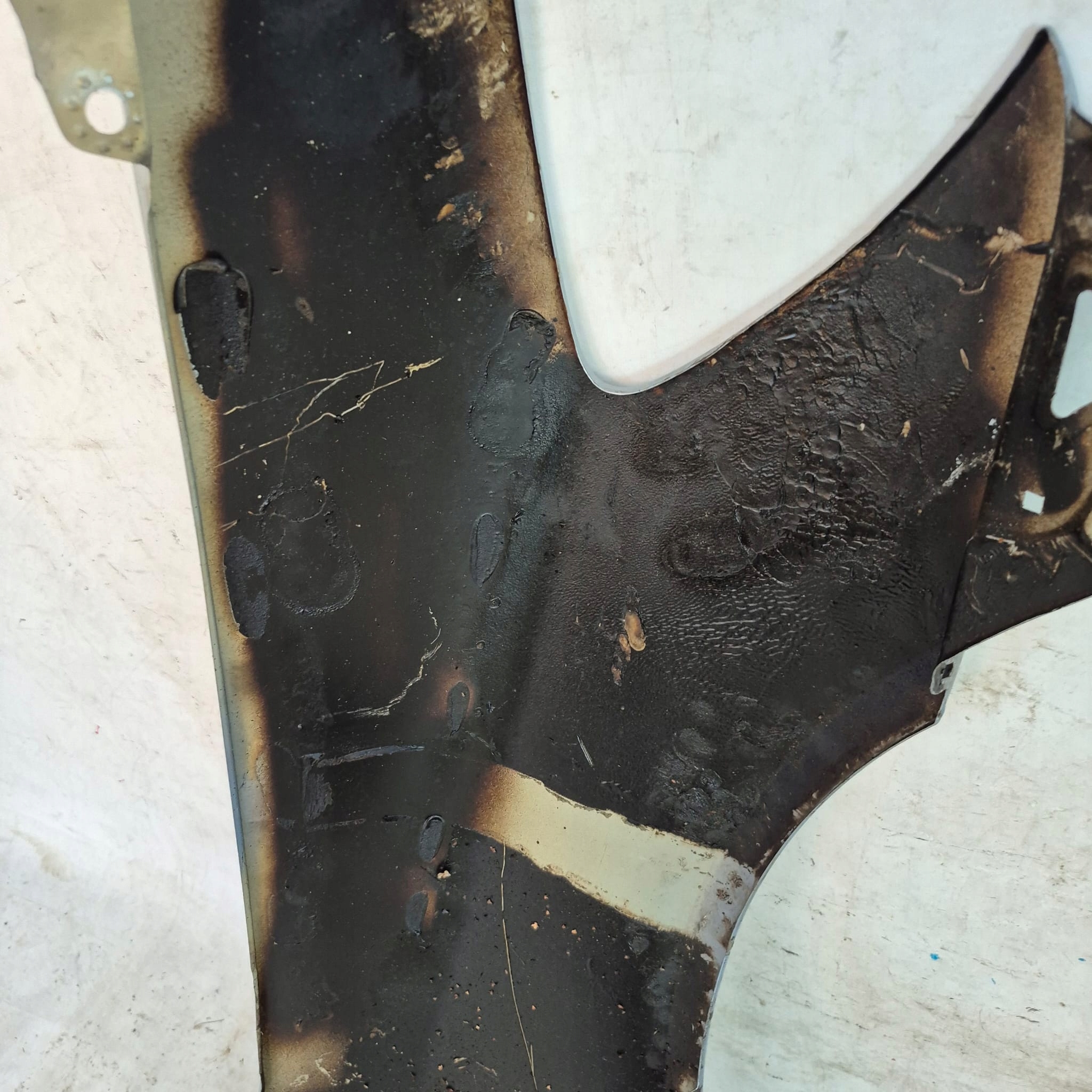 SKODA OCTAVIA II 2 LIFT 08-13 fender front front left