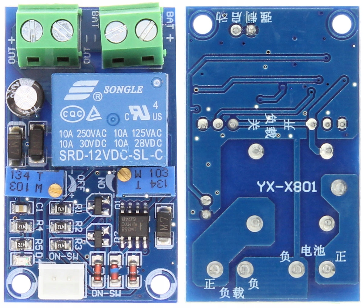 Zabezpieczenie przed rozładowaniem akumulatora 12V Producent ACS