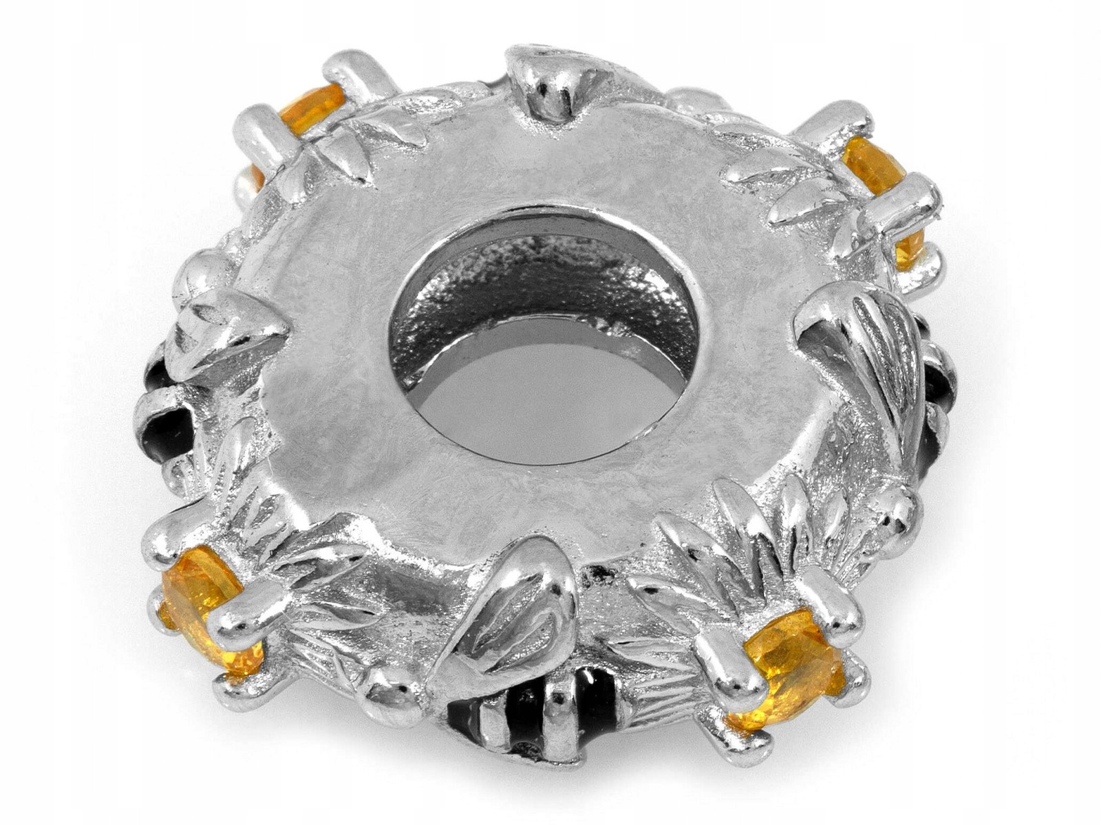 Stříbrné 925 korálky do náramky s zirkony 2.71 pro všechny příležitosti