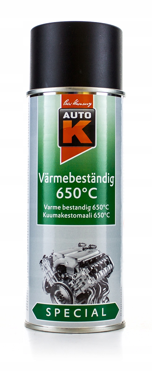 

Auto-k Spray Farba Żaroodporna 650st Czarna 400ml