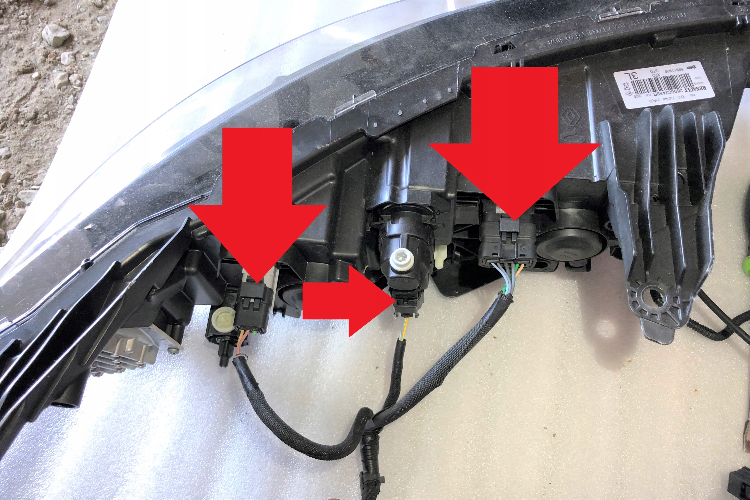 Renault Talisman Вилка Куб Лампа Передняя Левая P