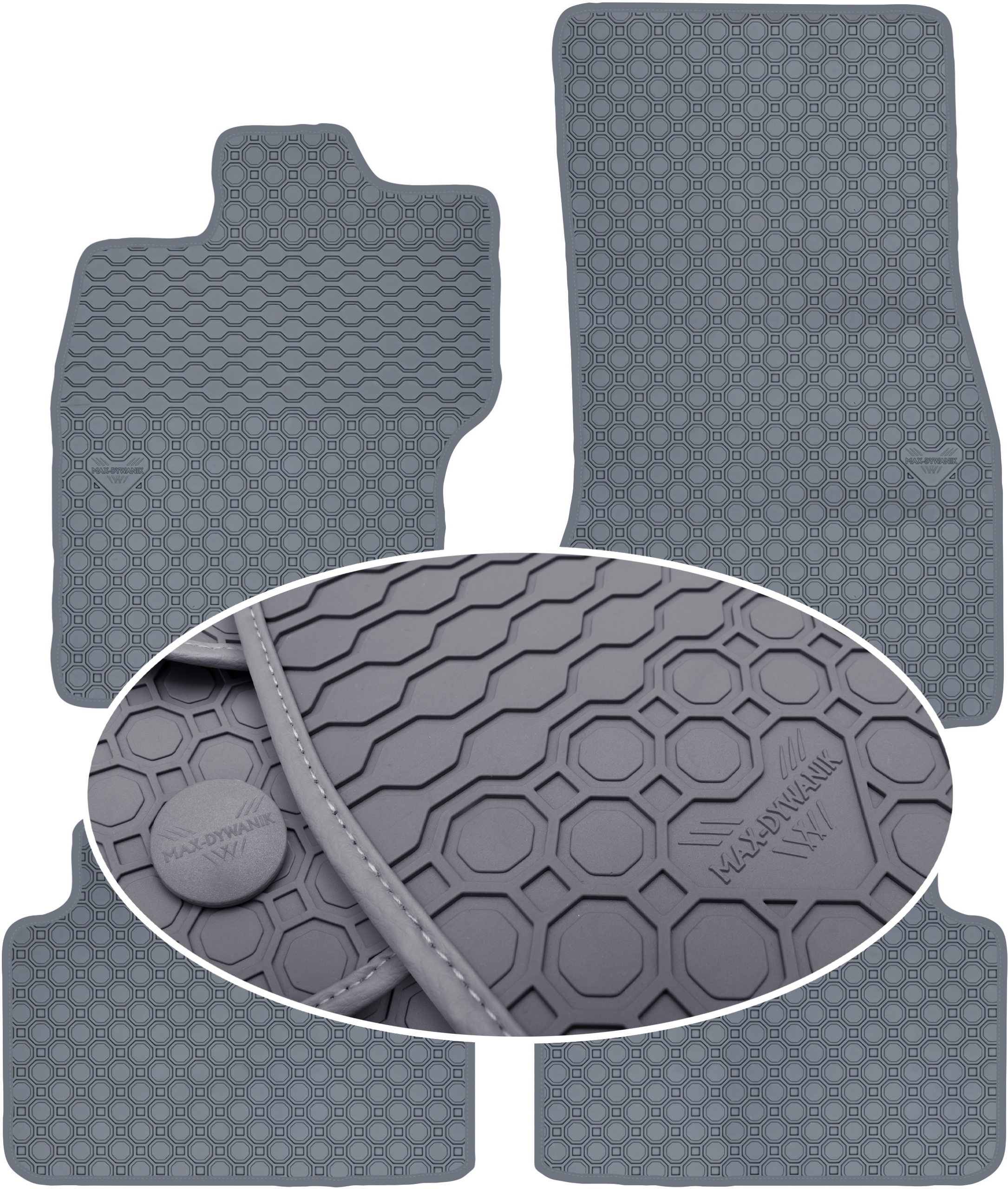 Jaguar Xf I 2WD 2008-2012 Koberce Šedé