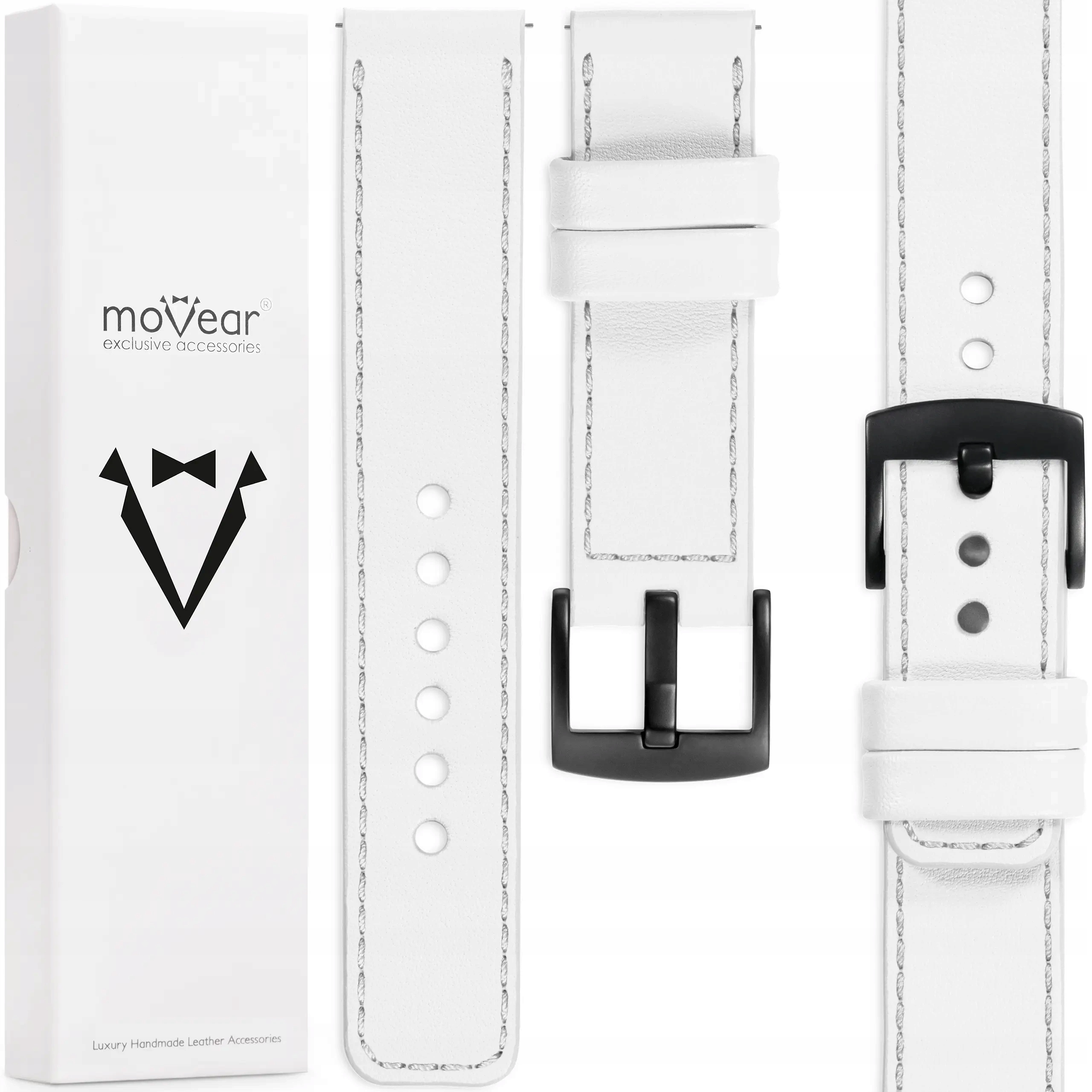 Exkluzivní řemínek 20 mm pro Huawei Watch Gt 3 2 Pro Kožený Movear