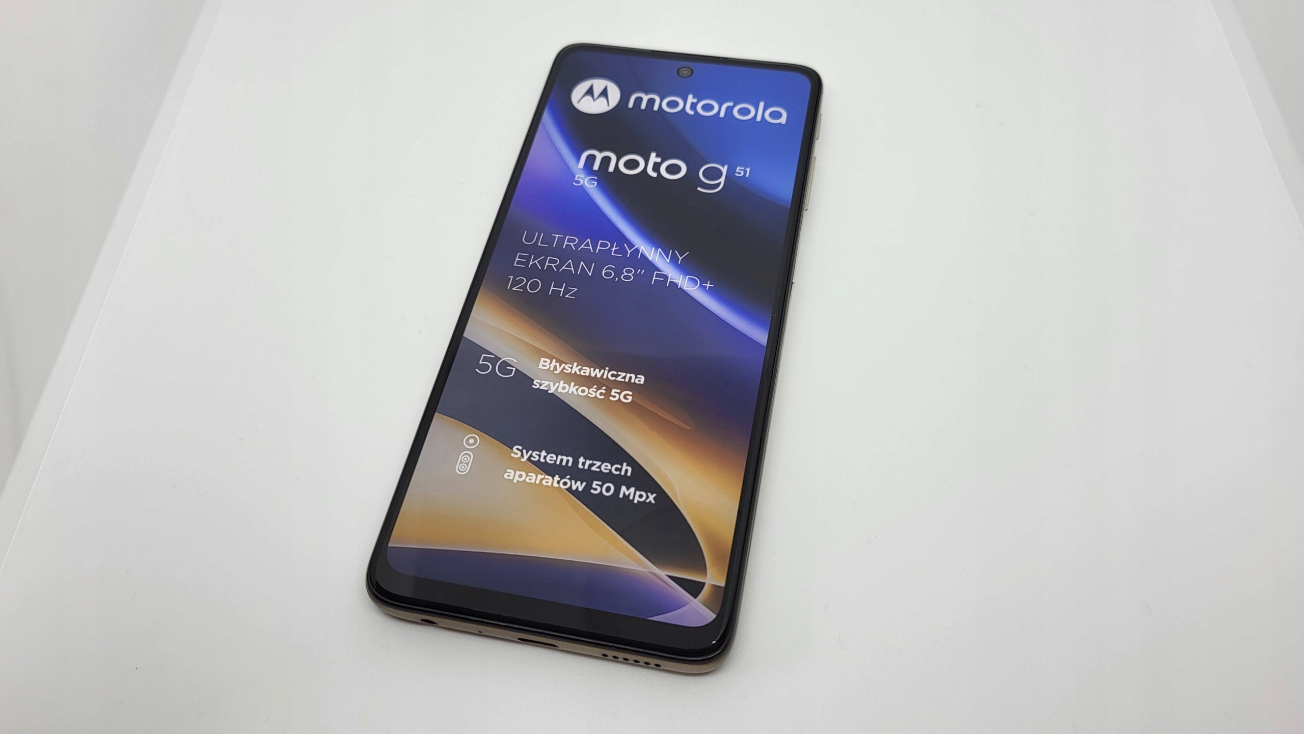 ATRAPA, REPLIKA TELEFONU MOTOROLA MOTO G51 5G Marka telefonu Motorola