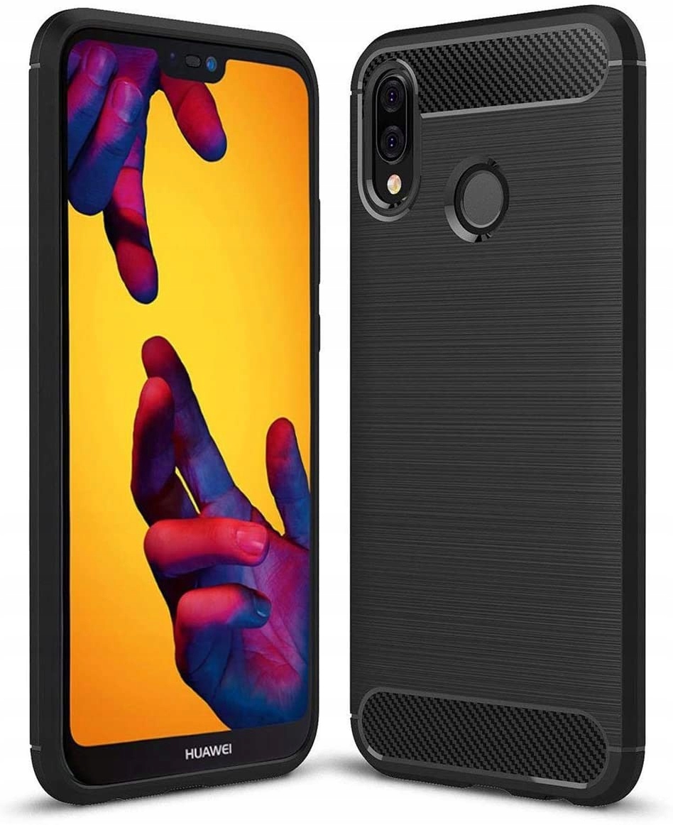 

Etui do Huawei P20 Lite Karbon Case Szkło