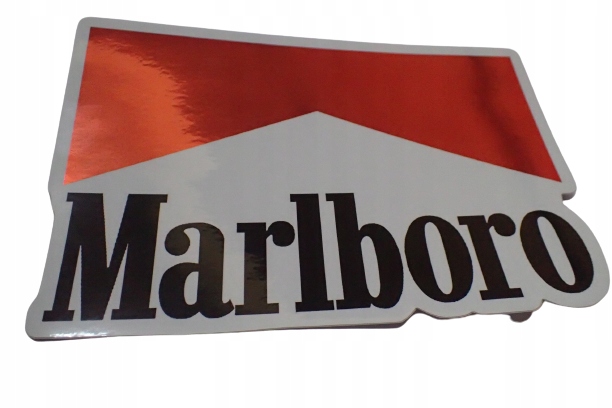 Marlboro Naklejka Sticker - Niska cena na Allegro