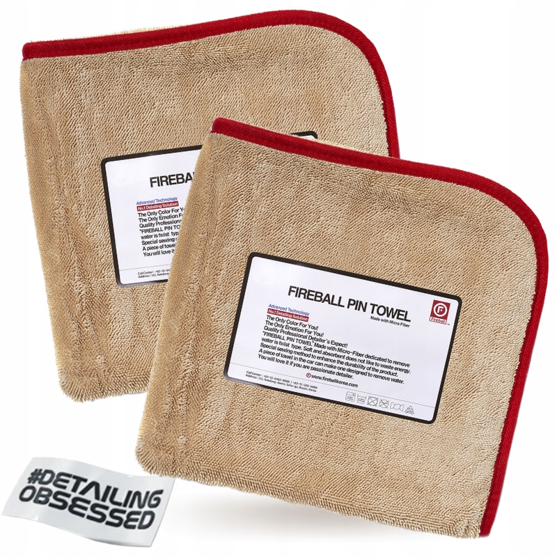 

Fireball Pin Towel Red Ręcznik Premium 72x95 2szt