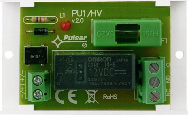 AWZ514 Moduł przekaźnikowy PU1/HV 250VAC 6A Pulsar Kod producenta AWZ514