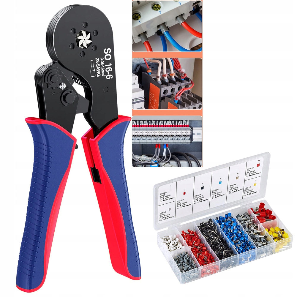 Pražská Pouzdra Kabelů Konektorů Pouzdra Kabli 0,08 mm² 16 mm² z 1200el