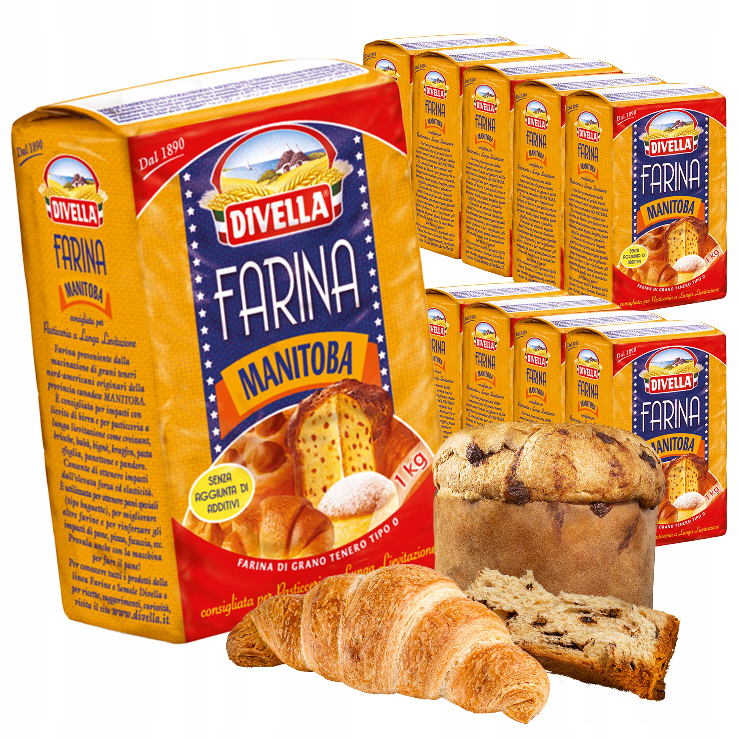 Manitoba mouka na kynuté těsto 10x1kg Italská