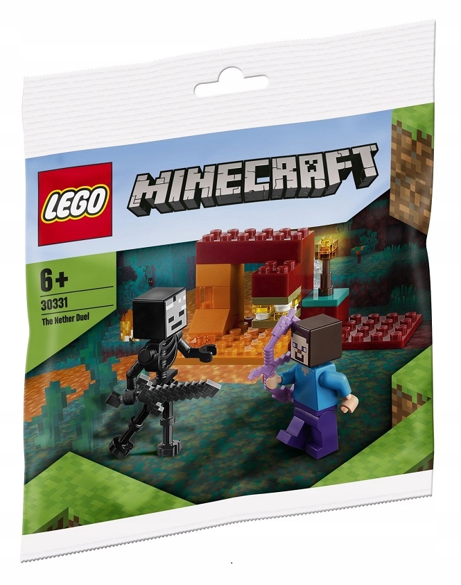 LEGO MINECRAFT POJEDYNEK W NETHERZE 30331 POLYBAG
