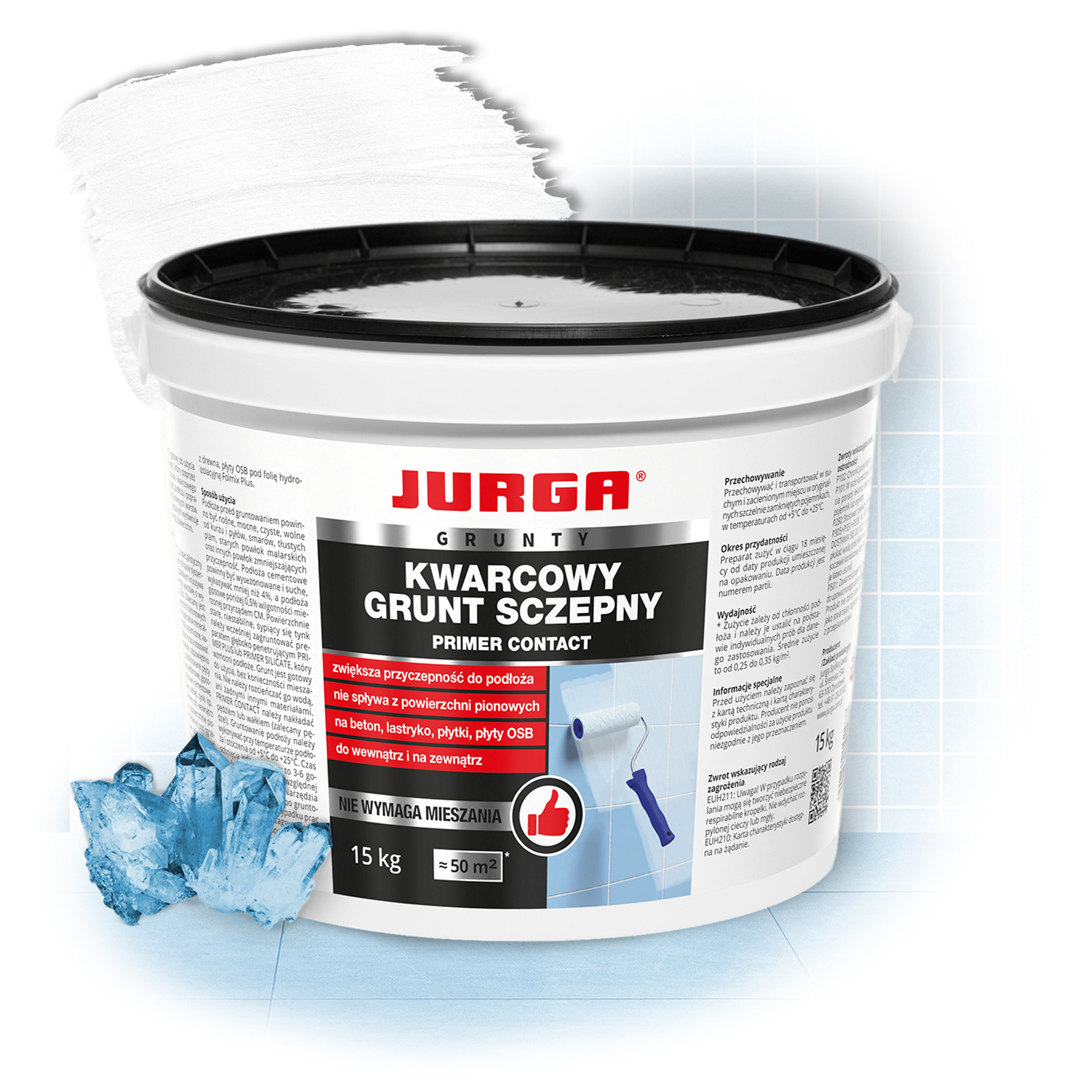 Primer Contact křemenná spojovací zemina Jurga 15 kg