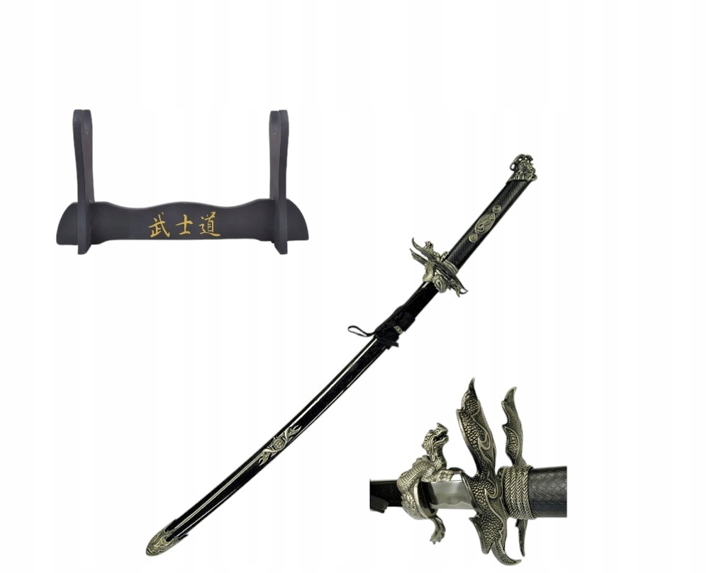 Meč Katana Samurajský Dekorácia Darček pre chlapa Stojan JL-055B