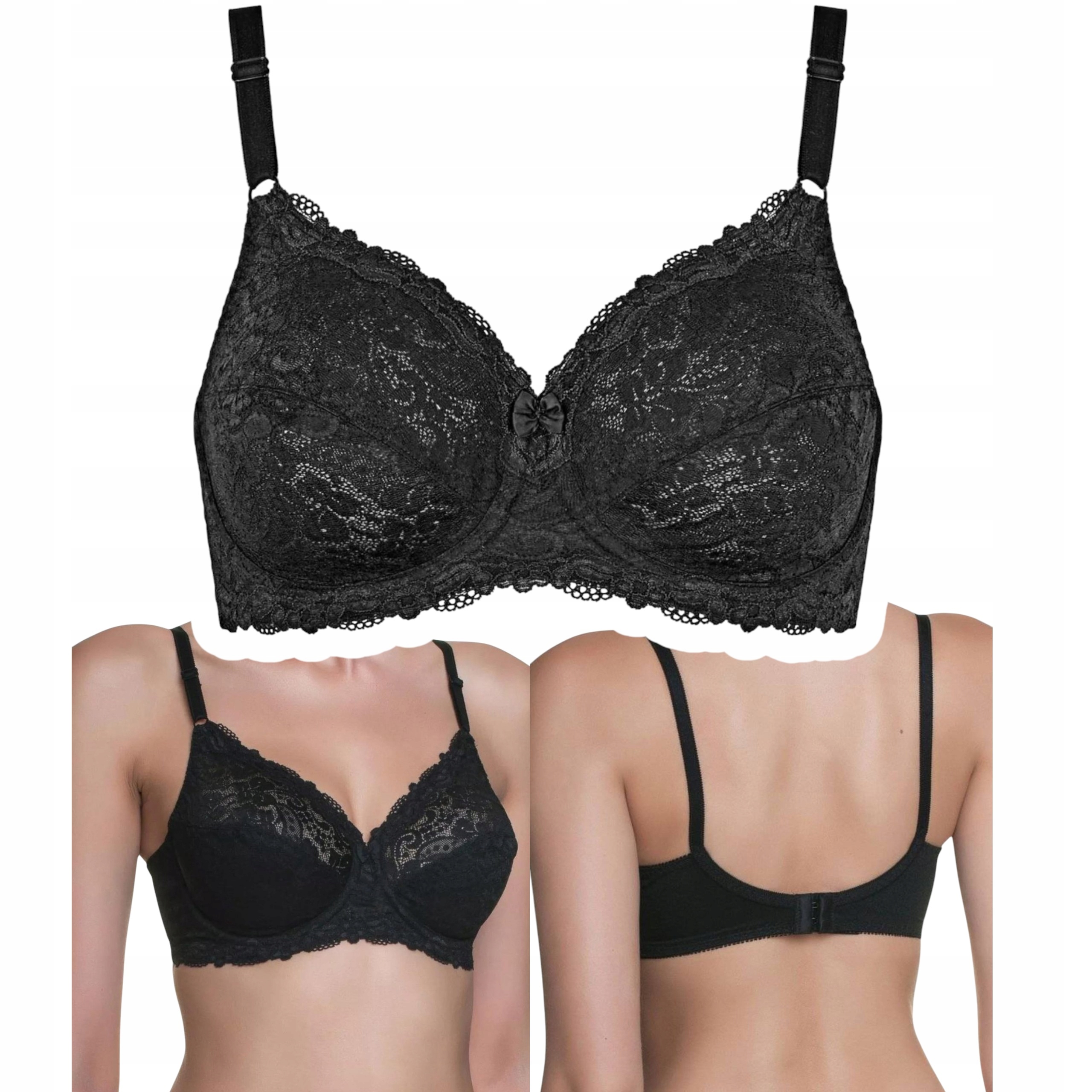 Podprsenka Triumph Compliment W Černá F 75 Modelovací Podprsenka