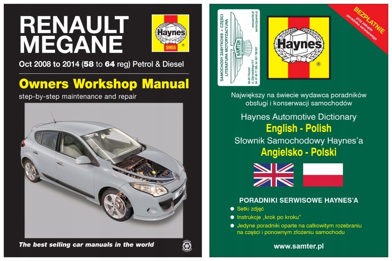 Renault Megane 2008-2014 Керівництво по ремонту Haynes