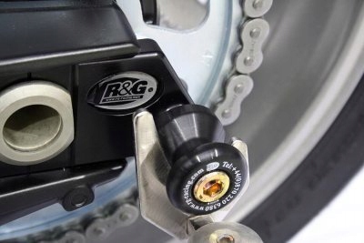 Rg Rolky Výkyvného Ramena Yamaha R1 07-09/MT-10 Čierna